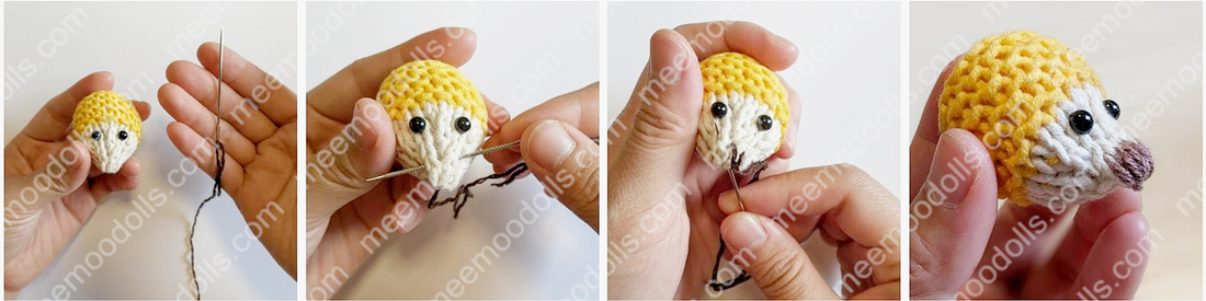 Knit a Tiny Hedgehog: A Super Quick, Super Easy, Super Cute Free Pattern to Celebrate 1K Followers!